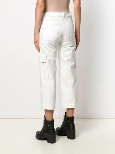 Shop 3.1 Phillip Lim / フィリップ リム Twill Cargo Trousers In White