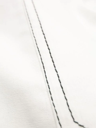 3.1 PHILLIP LIM 斜纹布工装长裤 - 白色