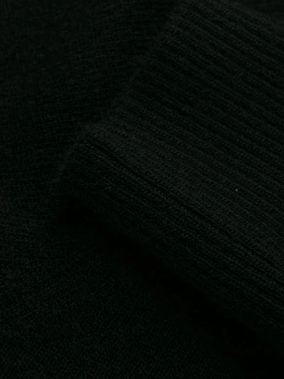 Shop Iceberg Mickey Knit Jumper In Black