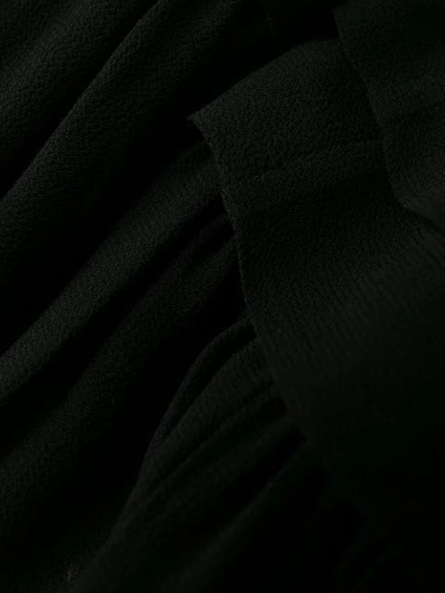 Shop Temperley London Tiered Skirt In Black