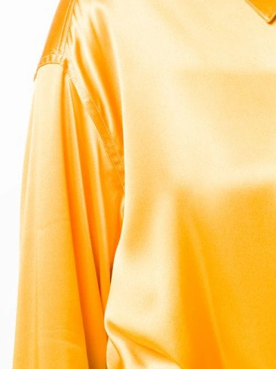 Shop Katharine Hamnett Nicola Shirt In Yellow