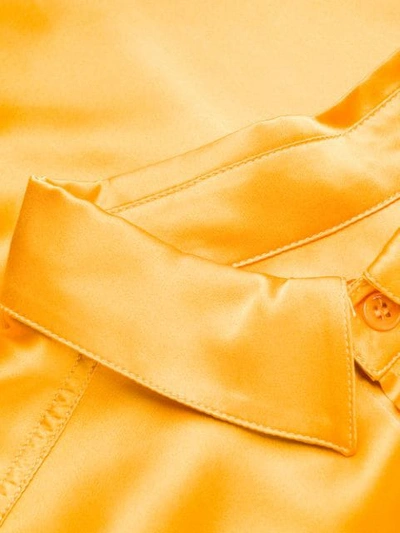 Shop Katharine Hamnett Nicola Shirt In Yellow