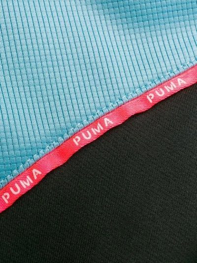 Shop Puma Colour Block Track Jacket In 45 Blue Black