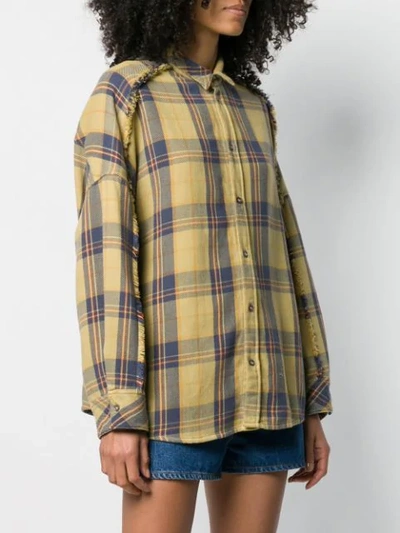 Shop Iro Julos Shirt In Yellow