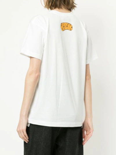 Shop Gvgv G.v.g.v. Printed T-shirt - White