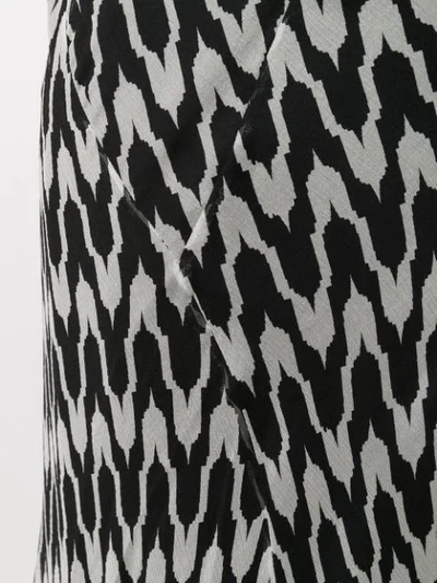 Shop Diane Von Furstenberg Debra Patterned Skirt In Emhiv