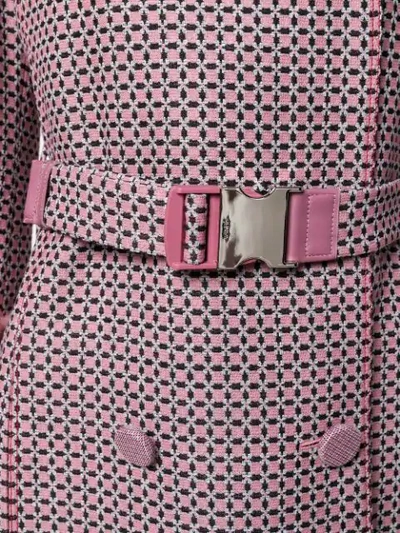 Shop Fendi Patterned Double In Pink