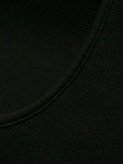 Shop Rick Owens Drkshdw Cut-out Detail Long Sweatshirt In 09