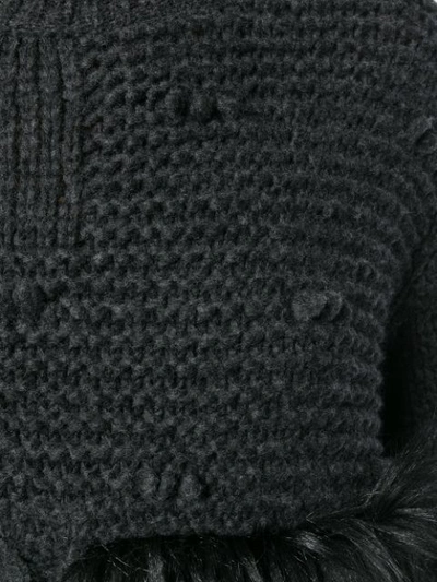 Shop Simone Rocha Patchwork Sweater - Black