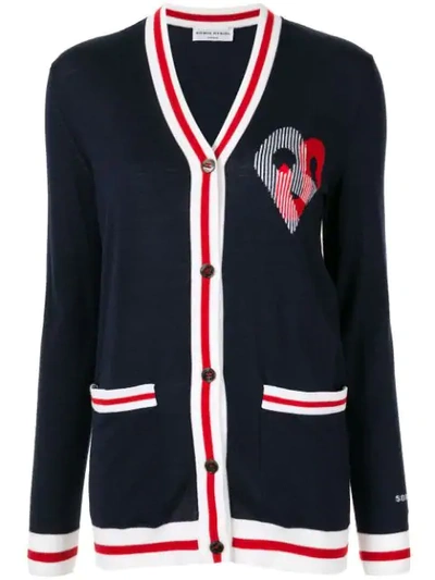 Shop Sonia Rykiel 'sr' Cardigan In 435