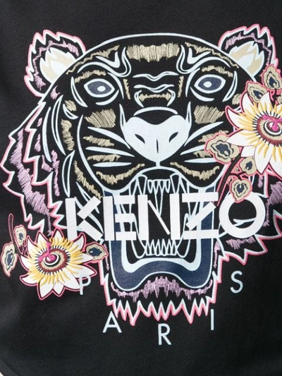 Shop Kenzo Printed Tiger T-shirt In Black