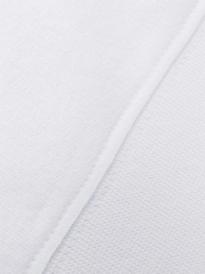 Shop Maison Margiela Oversized Sweatshirt In 100 Optic White