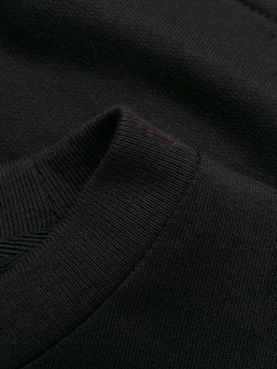Shop Adidas Originals Logo Print Cropped T-shirt In Black