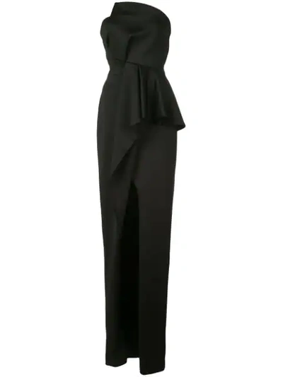 Shop Black Halo Schulterfreies Abendkleid In Black