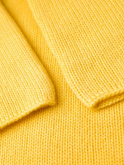 Shop Ermanno Scervino Fine Knit Sweater In Yellow