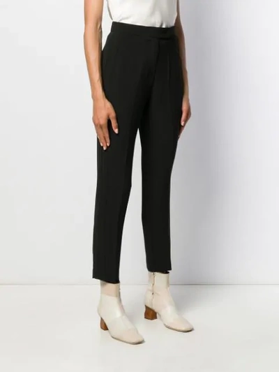 Blanca High Waisted Trousers In Black