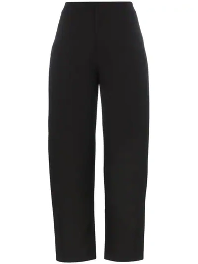 Shop Totême 'novara' Cropped-hose In Black 200