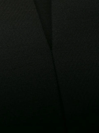 Shop Stella Mccartney Brooch Embellished Shift Dress In Black