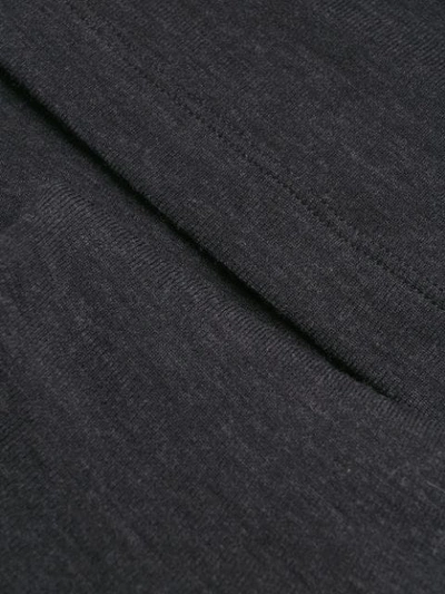 Shop Brunello Cucinelli Roll Neck Sweater In Grey