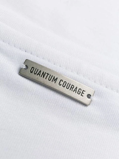 Shop Quantum Courage Barcode T-shirt In White