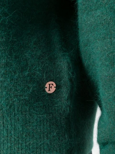 Shop Frenken 'presence' Logo Sweater - Green