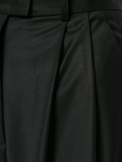 Shop Paul & Joe Wide-leg Tailored Trousers In Black