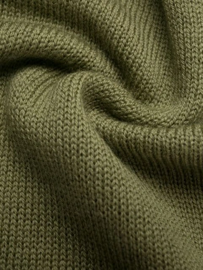Shop Jil Sander Round Neck Sweater In Green