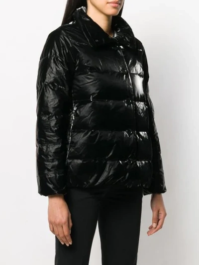 Shop Aspesi Padded Jacket In Black