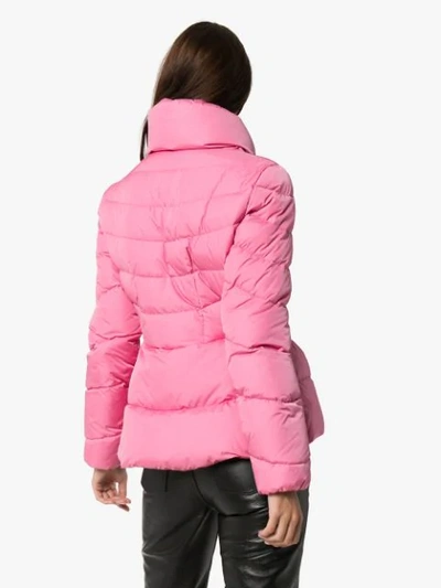 MONCLER MIRIEL QUILTED JACKET - 粉色