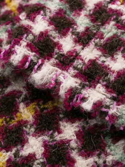 Shop Isabel Marant Tweed Cardi In Pink