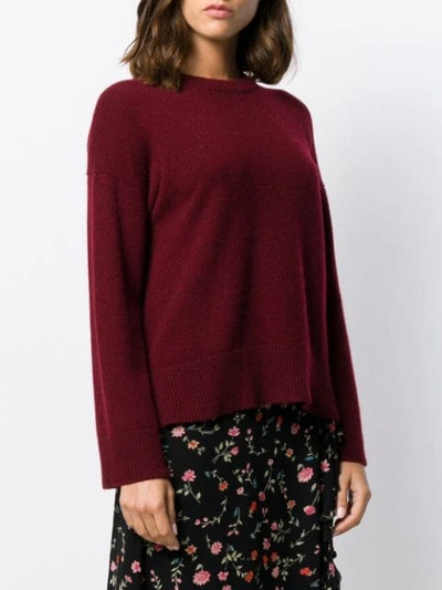 Shop Pringle Of Scotland Slim-fit Cashmere Sweater In Red