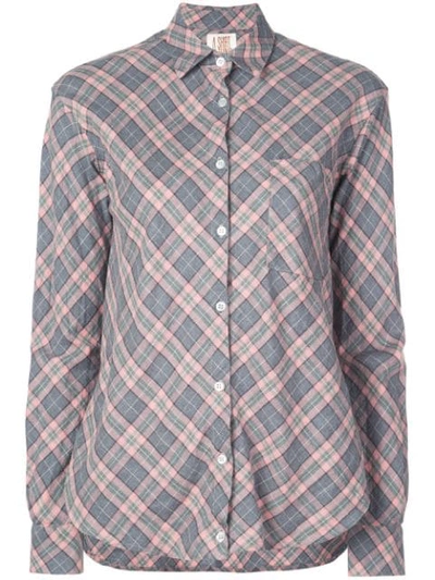 LOOSE-FIT PLAID SHIRT