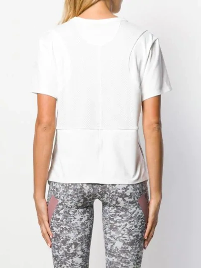 Shop Adidas By Stella Mccartney Logo Print T-shirt In White