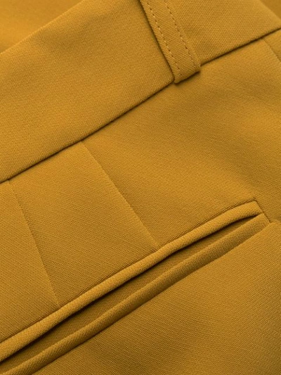 Shop Apc Tailored Trousers In Yellow