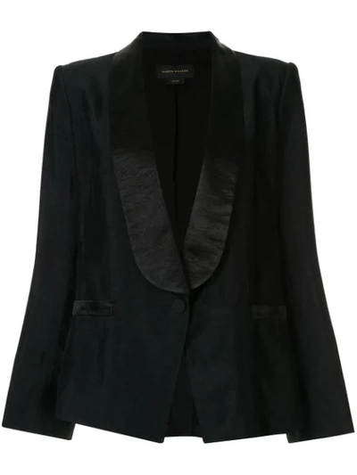 Shop Karen Walker Vista Tuxedo Jacket In Black