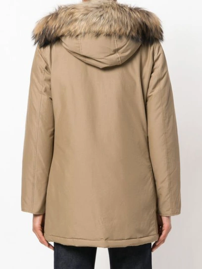 Shop Woolrich Arctic Parka Coat - Neutrals