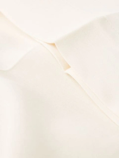 Shop Jil Sander High Rise Wide-leg Trousers In White