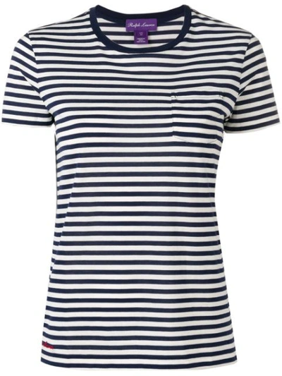 Polo Ralph Lauren Sailor Striped T-shirt In Blue