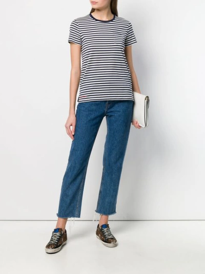 Polo Ralph Lauren Sailor Striped T-shirt In Blue