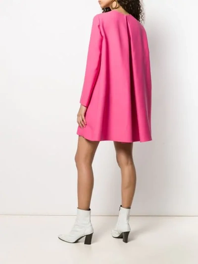 Shop Valentino A-line Mini Dress In Pink