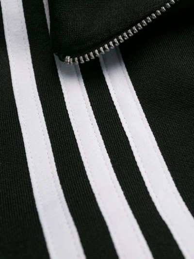 Shop Adidas Originals Cropped Sweatshirt In Black