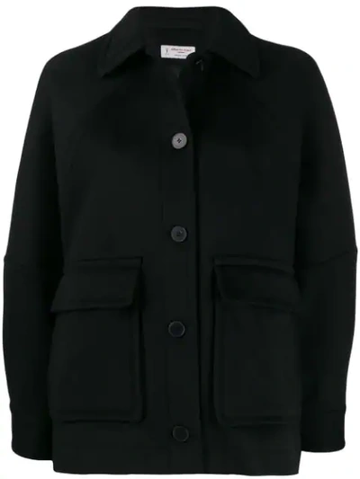 Shop Alberto Biani Single Breasted Jacket In Black