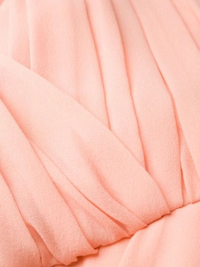 Shop Giambattista Valli Draped Mini Dress In Pink