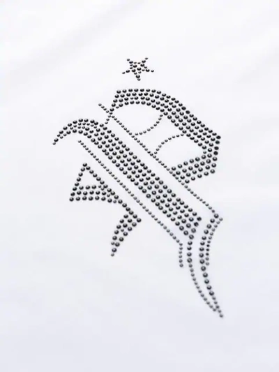 Shop Philipp Plein Monogram T In White