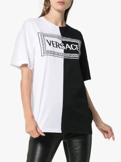 Shop Versace Vintage Logo Two In Black