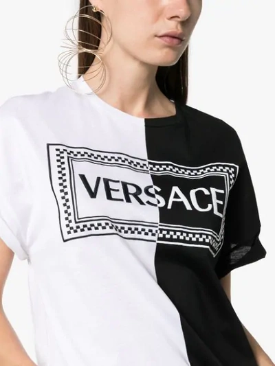 Shop Versace Vintage Logo Two In Black