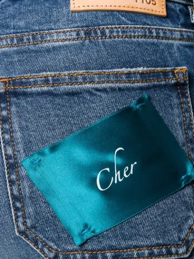 Shop Pt05 Cher Cropped Flares In Blue