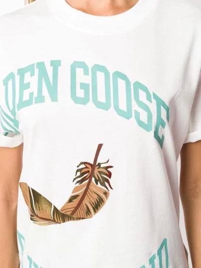 Shop Golden Goose Bernina T In White