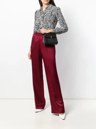 Gianluca Capannolo High-waisted Trousers In 15 Bordeaux