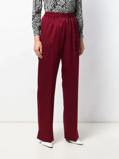 Gianluca Capannolo High-waisted Trousers In 15 Bordeaux